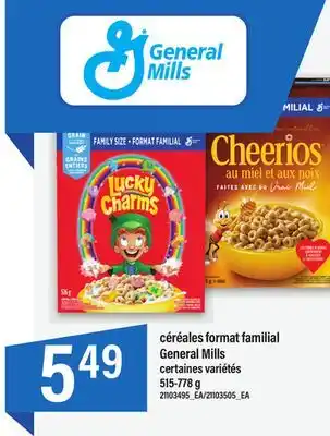 Maxi Céréales format familial general mills offer