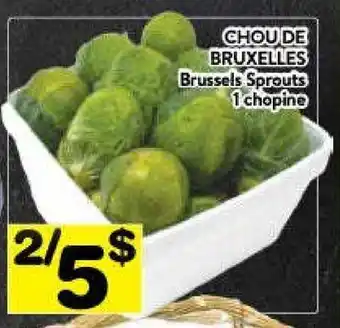 Supermarché PA Brussels sprouts offer