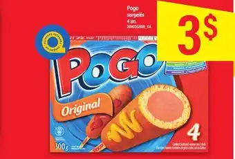 Maxi Pogo surgelés 4 un offer