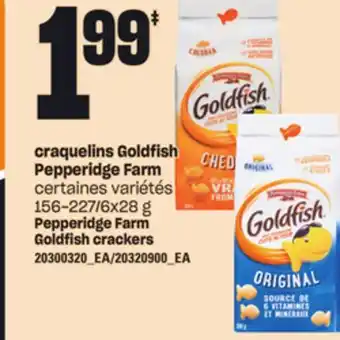 Provigo Craquelins goldfish pepperidge farm, 156-227/6x28 g offer