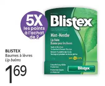 Brunet Blistex baumes à lèvres offer