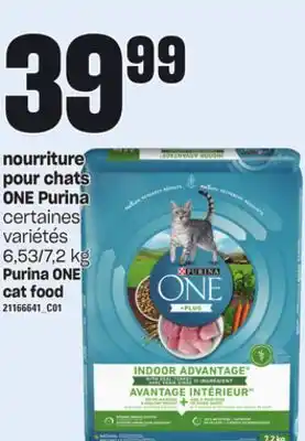 Provigo Nourriture pour chats one purina, 6,53/7,2 kg offer