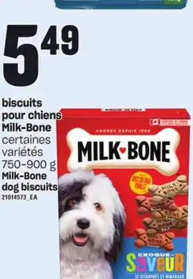 Provigo Biscuits pour chiens milk-bone, 750-900 g offer