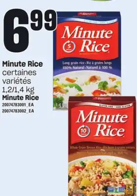 Provigo Minute rice, 1,2/1,4 kg offer