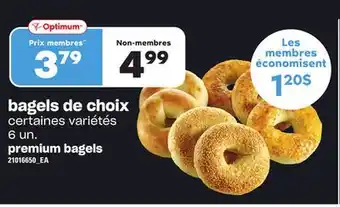 Provigo Bagels de choix, 6 un offer