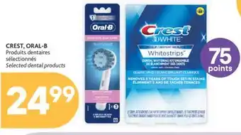 Brunet Crest, oral-b produits dentaires sélectionnés offer