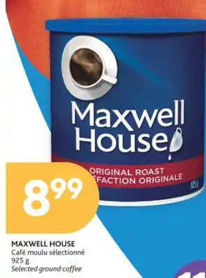Brunet Maxwell house café moulu sélectionné offer