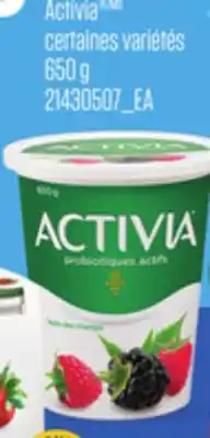 Provigo Activia , 650 g offer