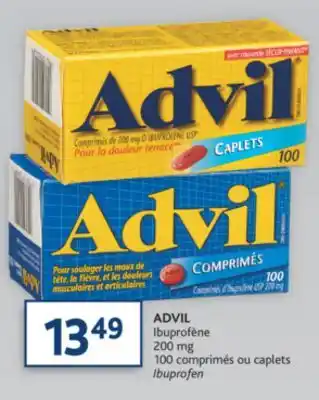 Brunet Advil ibuprofène 200 mg offer