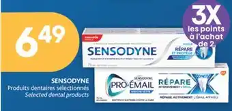 Brunet Sensodyne produits dentaires sélectionnés offer