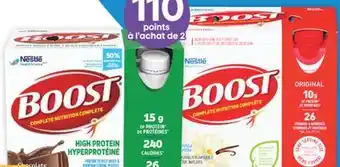 Brunet Boost substituts de repas sélectionnés offer