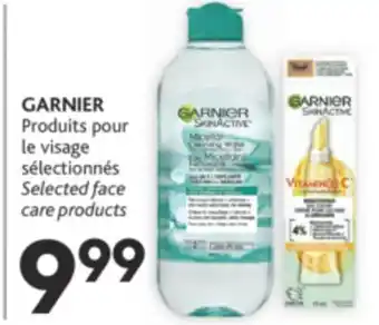 Brunet Garnier produits pour le visage sélectionnés offer