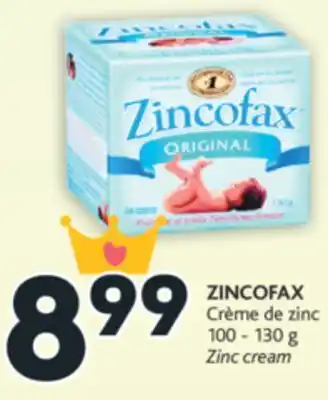 Brunet Zincofax crème de zinc offer