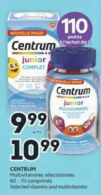 Brunet Centrum multivitamines sélectionnées 60 - 70 comprimés offer
