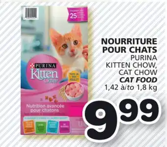 Marches Tradition Purina kitten chow, cat food offer