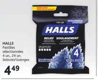 Brunet Halls pastilles sélectionnées offer