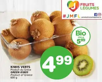 Marches Tradition Green kiwis offer