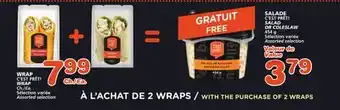 Marches Tradition C'est prêt! wrap offer