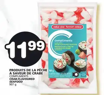 Marches Tradition Compliments crab-flavoured seafood offer