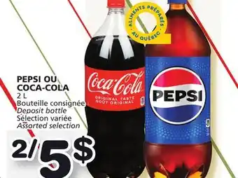 Marches Tradition Pepsi ou coca-cola offer