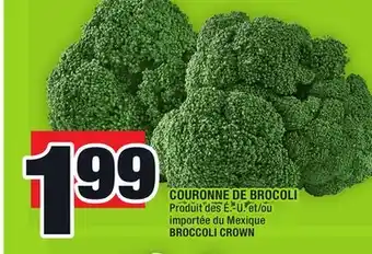 Super C Couronne de brocoli | broccoli crown offer