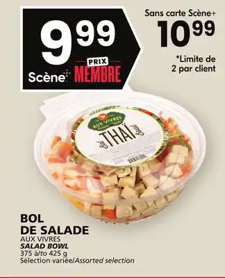 Rachelle-Bery Grocery Aux vivres salad bowl offer