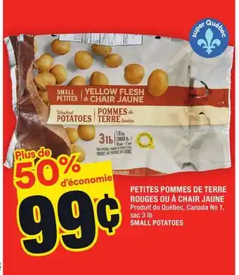 Super C Petites pommes de terre rouges ou à chair jaune | small potatoes offer