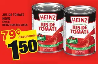 Super C Jus de tomate heinz | heinz tomato juice offer