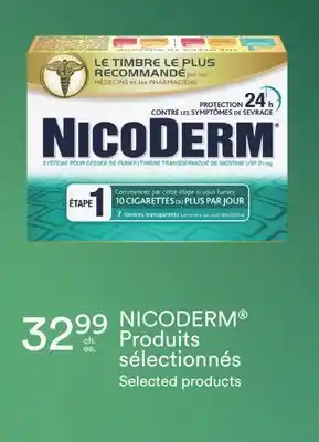 Jean Coutu Nicoderm selected products offer