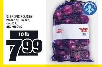 Super C Oignons rouges | red onions offer