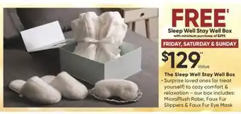 Dormez Vous The sleep well stay well box offer