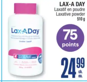 Jean Coutu Lax-a day laxative powder offer