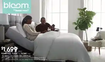 Dormez Vous The bloom lift lifestyle adjustable base offer