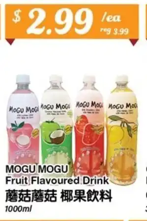 Btrust Supermarket MOGU MOGU Fruit Flavoured Drink offer
