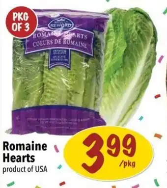 Farm Boy Romaine Hearts offer