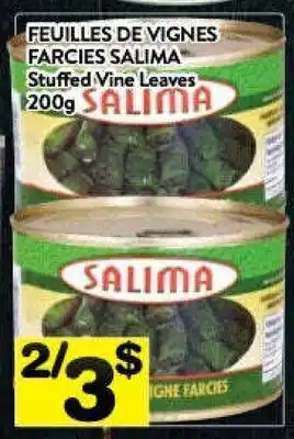 Supermarché PA Salima stuffed vine leaves offer