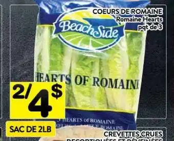Supermarché PA Romaine hearts offer