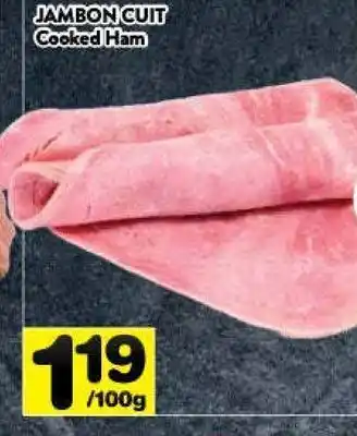 Supermarché PA Cooked ham offer