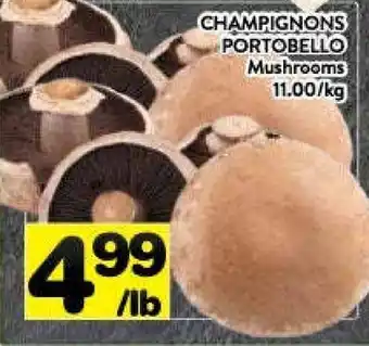 Supermarché PA Mushrooms offer
