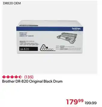 Shopper+ Brother dr-820 original black drum offer