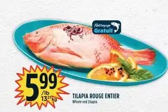 Marché Adonis Tilapia rouge entier offer