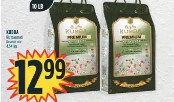 Marché Adonis Kubba riz basmati offer