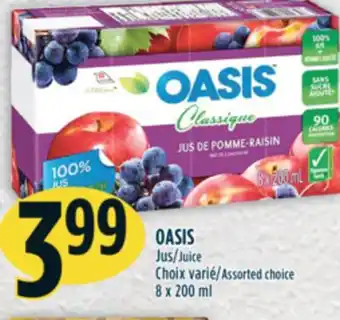 Marché Adonis Oasis jus offer