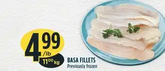 Marché Adonis Basa fillets offer