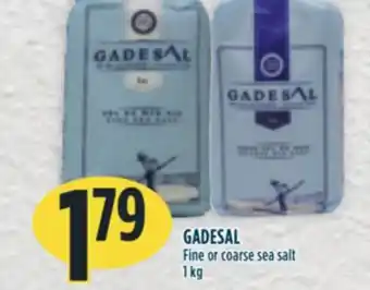 Marché Adonis Gadesal fine or coarse sea salt offer
