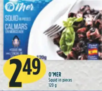 Marché Adonis O'mer squid in pieces offer