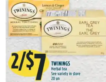 Marché Adonis Twinings herbal tea offer