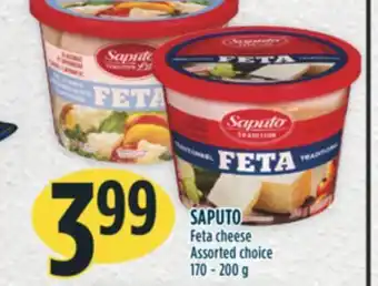 Marché Adonis Saputo feta cheese offer