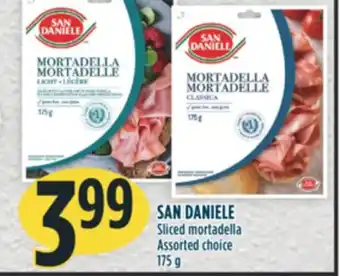 Marché Adonis San daniele sliced mortadella offer