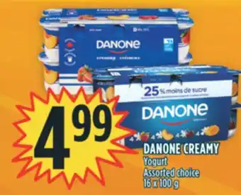 Marché Adonis Danone creamy yogurt offer